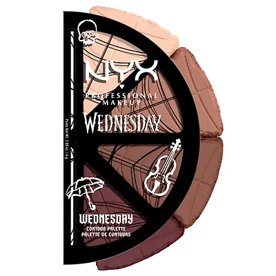 Wednesday Stained Glass Contour Palette