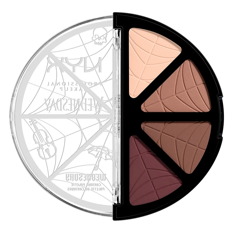 Wednesday Stained Glass Contour Palette
