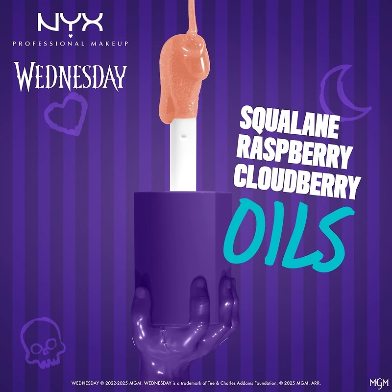 Wednesday Colour-Shifting Lip Oil