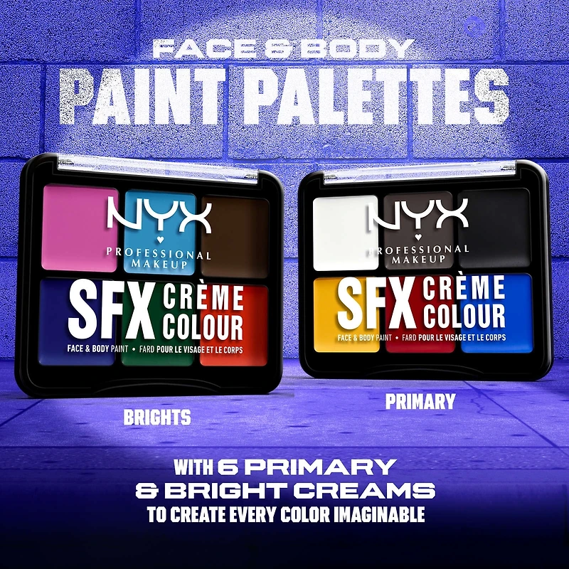 SFX Face & Body Paint Palette