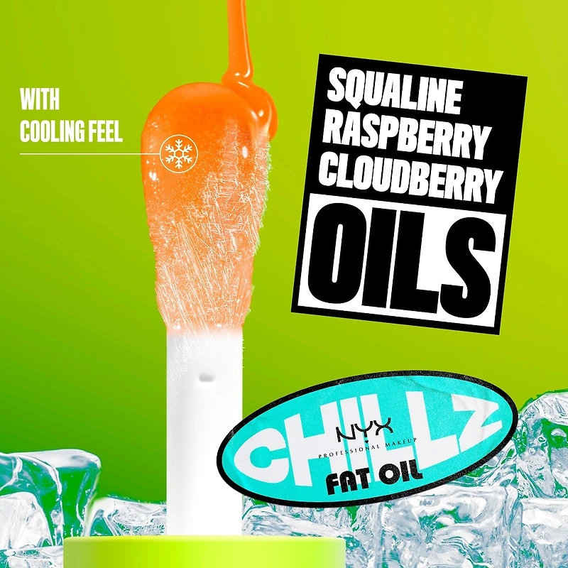 Fat Oil Lip Drip, Gloss, 12 HR Hydration, Non-sticky, High Shine Finish, Comfortable wear, Vegan Formula