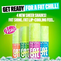 Fat Oil Lip Drip, Gloss, 12 HR Hydration, Non-sticky, High Shine Finish, Comfortable wear, Vegan Formula