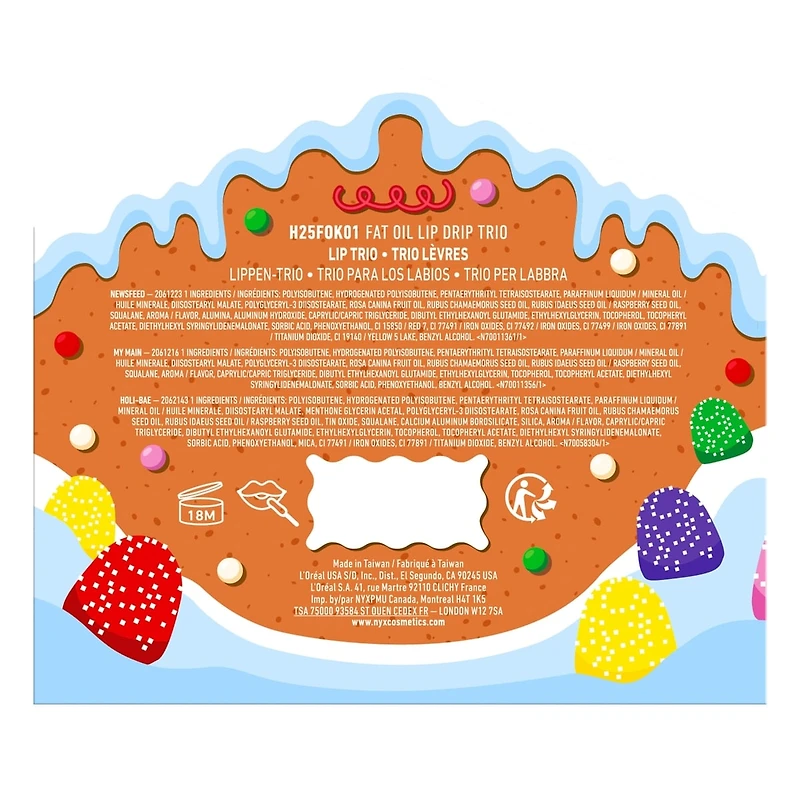 Holiday Fat Oil Trio Kit