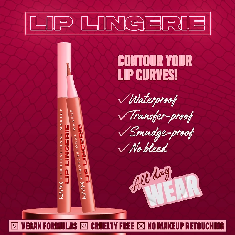 Lip Lingerie Liner Stain, All Day Stain