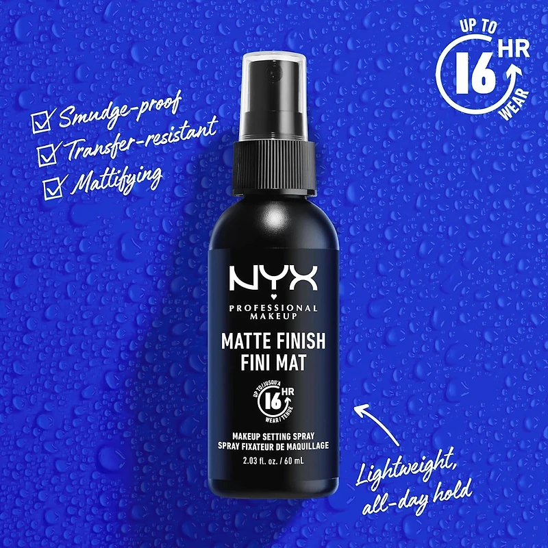 Makeup Setting Spray, Long lasting, Matte Finish