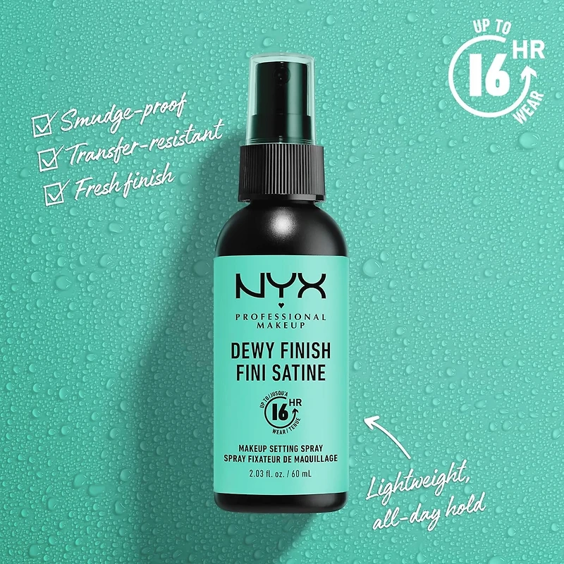 Makeup Setting Spray, Long lasting, Dewy Finish