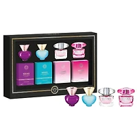 Versace Womens 4PC Miniature Set