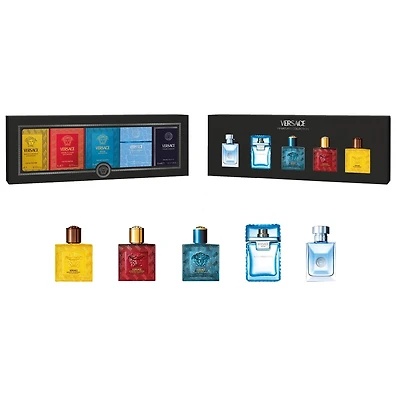 Coffret Versace Mens 5pc Miniature