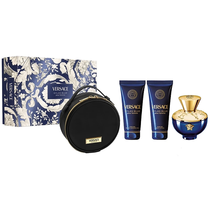 Coffret Versace Dylan Blue Pour Femme 4pc