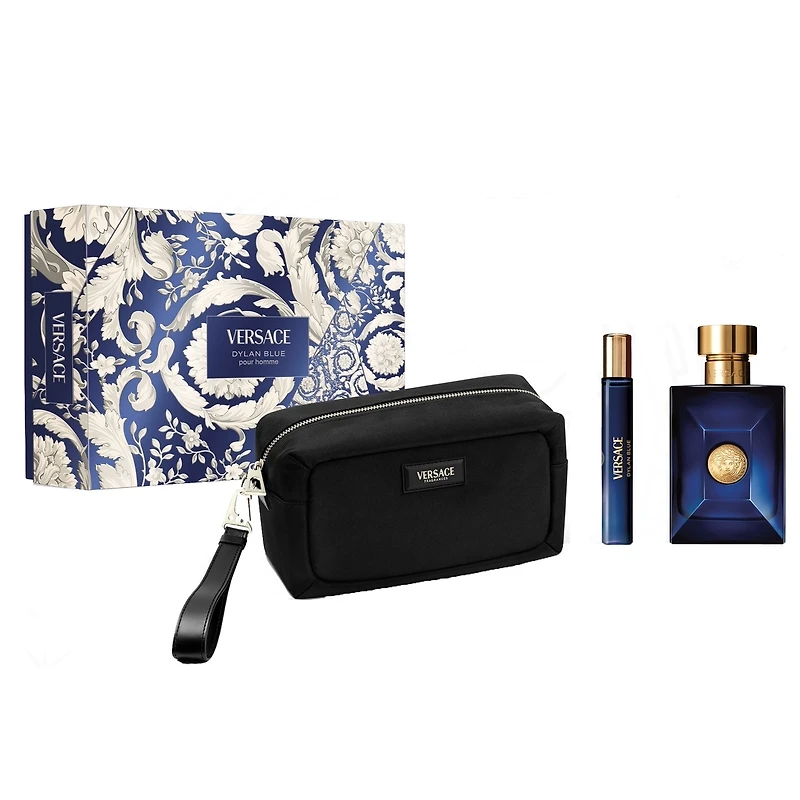 Versace Dylan Blue Pour Home Eau de Toilette 3pc Set