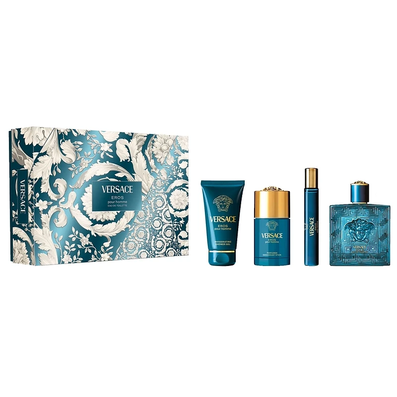 Coffret Versace Eros Eau de Toilette 4pc
