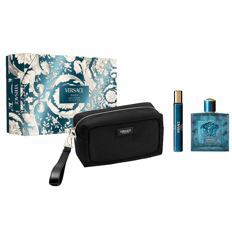 Coffret Versace Eros Eau de Parfum 3pc