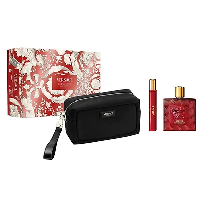 Coffret Versace Eros Flame 3pc