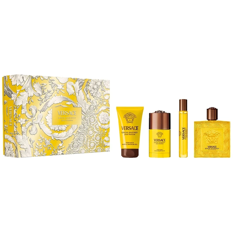 Coffret Versace Eros Energy 4pc