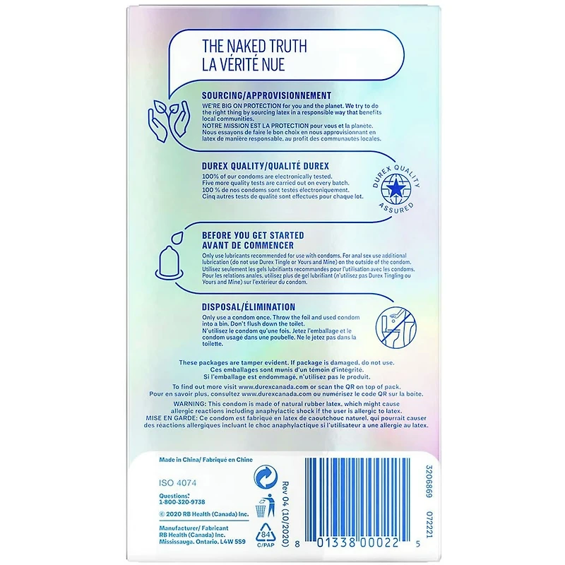 Condoms ultraminces Invisible XL