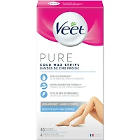Veet® Pure™ Cold Wax Strips for Legs & Body