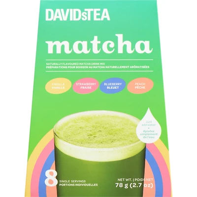 Tea, Naturally Flavoured Matcha Drink Mix