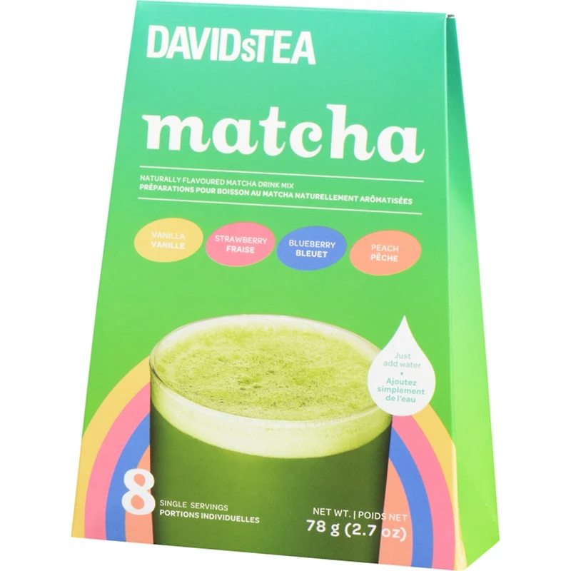 Tea, Naturally Flavoured Matcha Drink Mix
