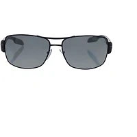 Lunettes solaires style sport chic Prada PS53NS noir mat
