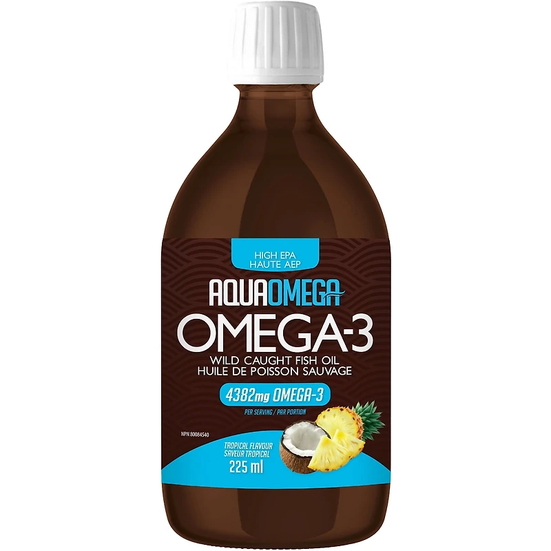 AquaOmega Fish Oil High Potency EPA - Tropical