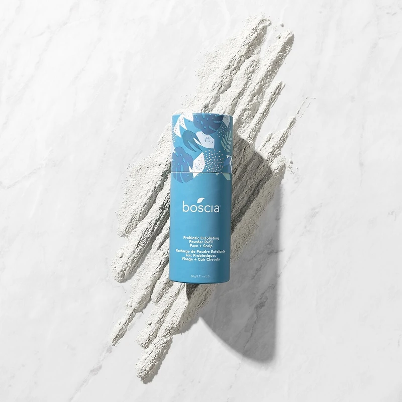 Recharge de Poudre Exfoliante aux Probiotiques Visage + Cuir Chevelu