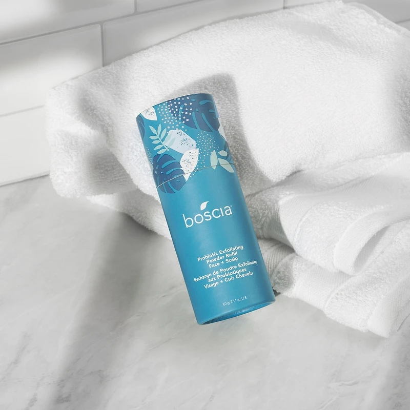 Recharge de Poudre Exfoliante aux Probiotiques Visage + Cuir Chevelu