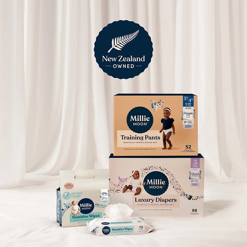 Couches de Luxe de Millie Moon, Taille 2, 96 unités