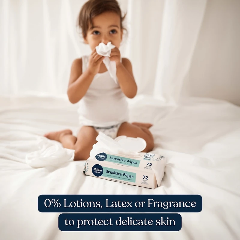Lingettes sensibles Millie Moon