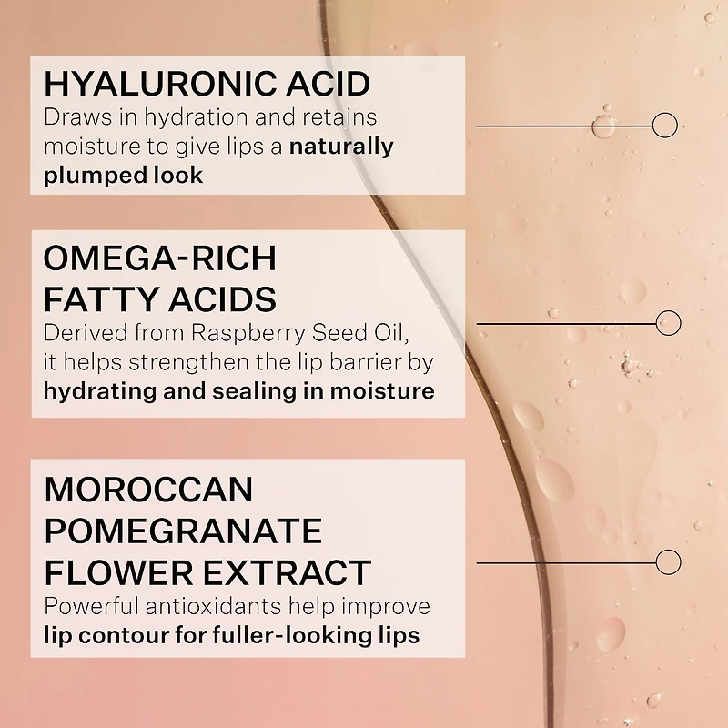 ACIDE HYALURONIQUE
OMEGA
Moisture Lip Mask Masque Hydratant pour les Lèvres