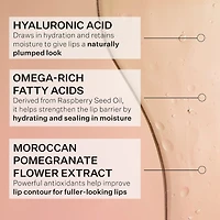 ACIDE HYALURONIQUE
OMEGA
Moisture Lip Mask Masque Hydratant pour les Lèvres