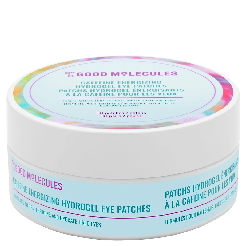 Patchs Hydrogel Énergisants à la Caféine pour les Yeux