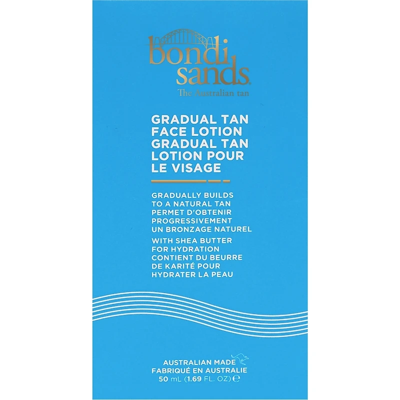 Lotion hâle progressif pour le visage