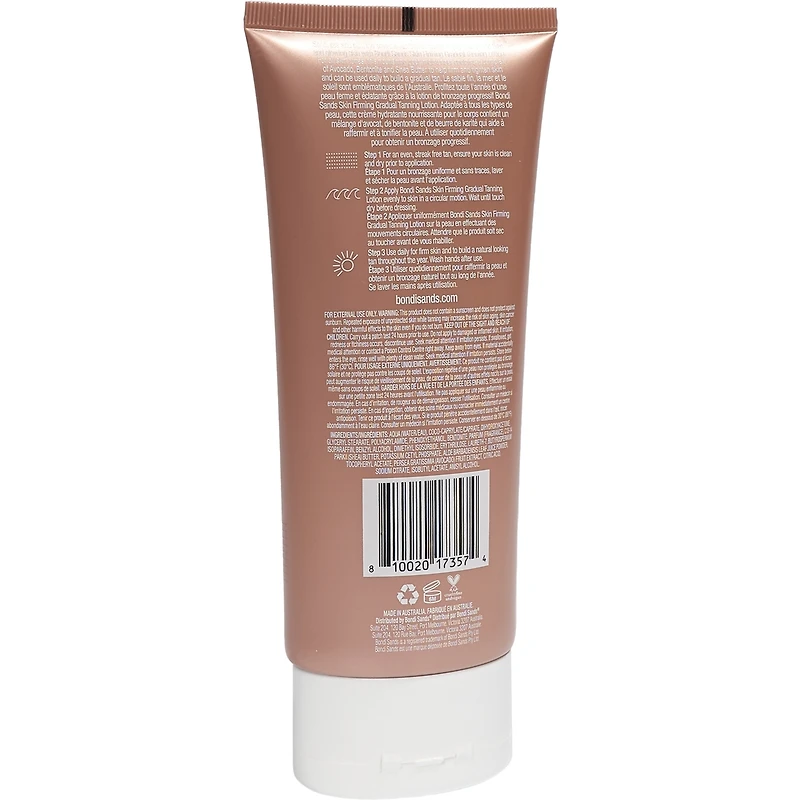Lotion Fermeté Bronzage progressif