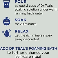 Salt Soak with Pure Epsom Salt, Cannabis Sativa Hemp Seed Oil
