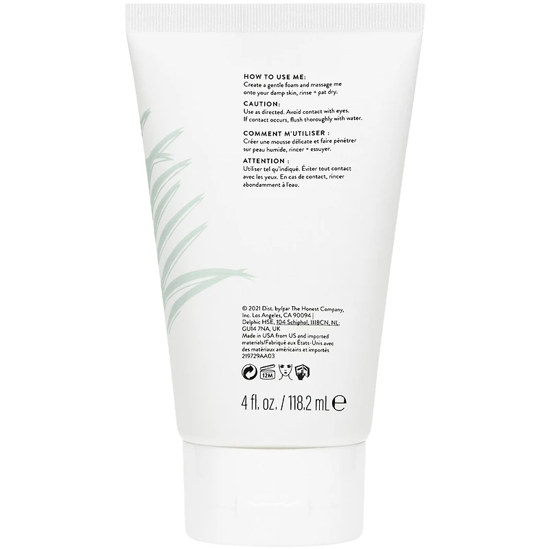 Calm On Foaming Cream Cleanser