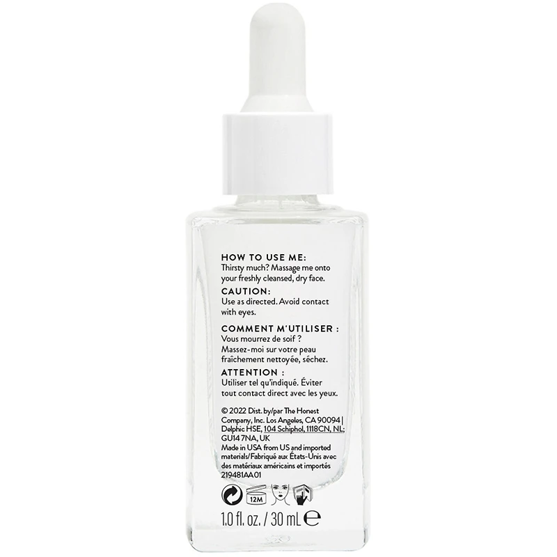 Sérum hydratation ultime acide hyaluronique et NMF