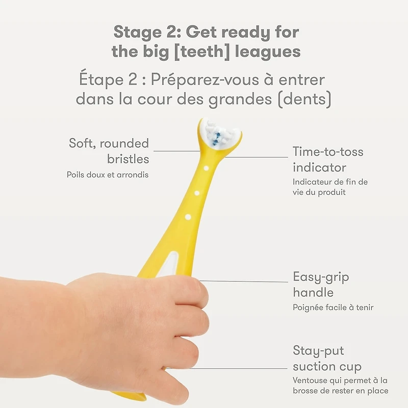 Ensemble De Brosses À Dents D’Apprentissage « Grow With Me »