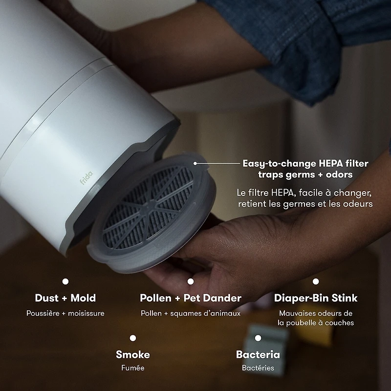 Purificateur D’Air + Machine À Bruit + Veilleuse 3-en-1