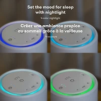 Purificateur D’Air + Machine À Bruit + Veilleuse 3-en-1