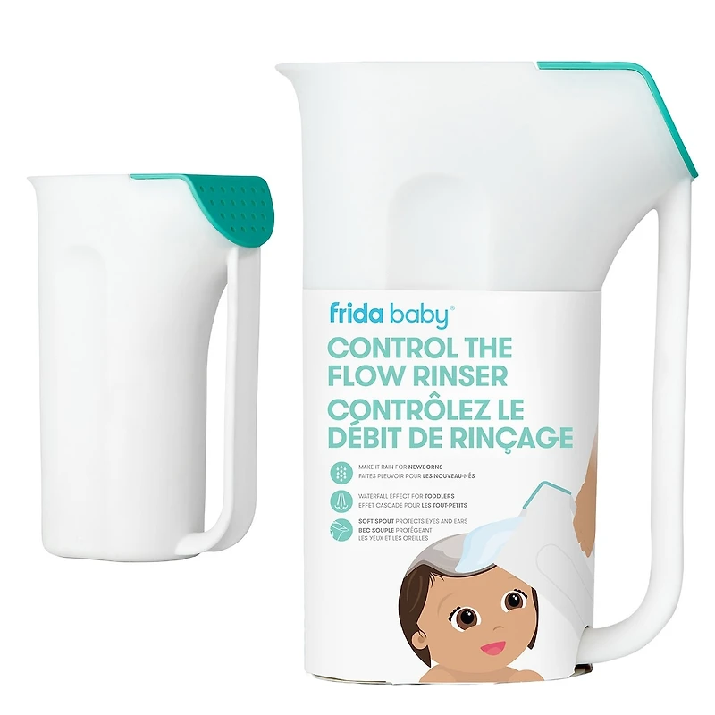 Contrôlez le débit du rinçage