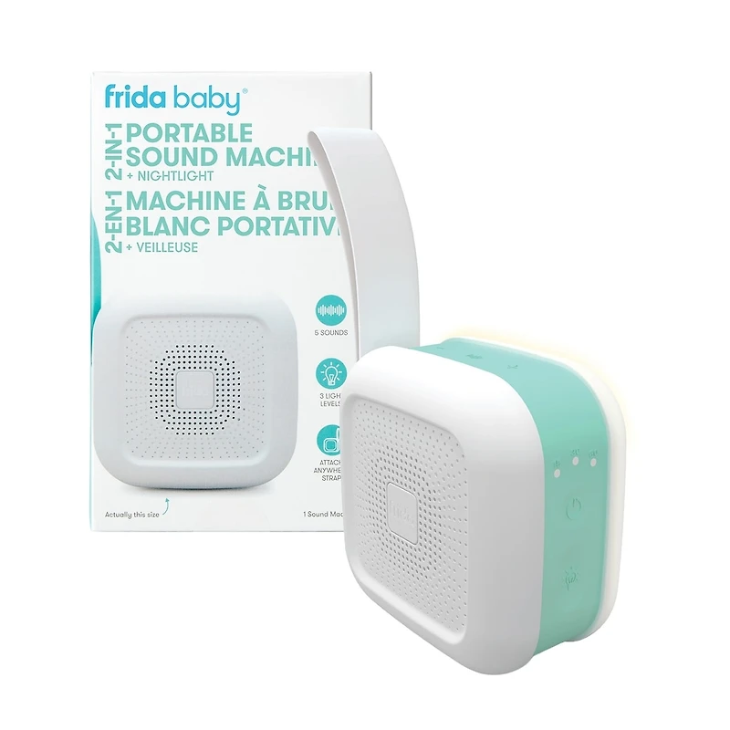 Machine À Bruit + Veilleuse Portable 2-en-1