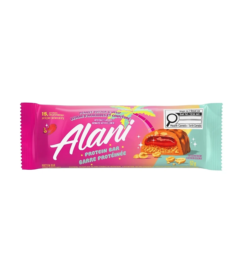 Alani d’Arachides et Confiture Barre Protéinée
