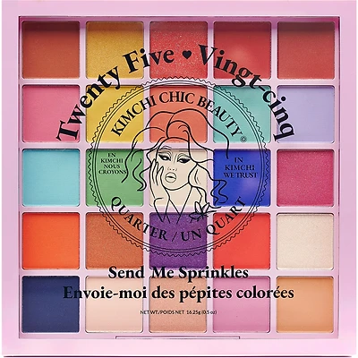 Twenty Five - 25 Pressed Eyeshadows And Pigments Send Me Nude'Les