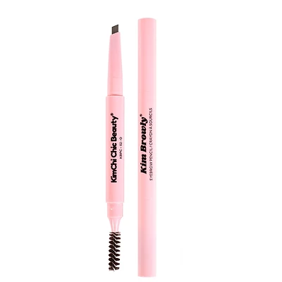 Kimbrowly Eyebrow Pencil -R - Dark Brown