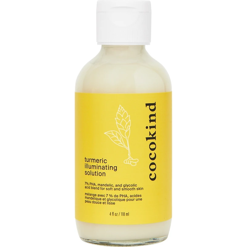 solution illuminatrice au curcuma