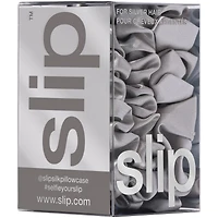 Pure Silk Back To Basics Assorted Scrunchies - Copper