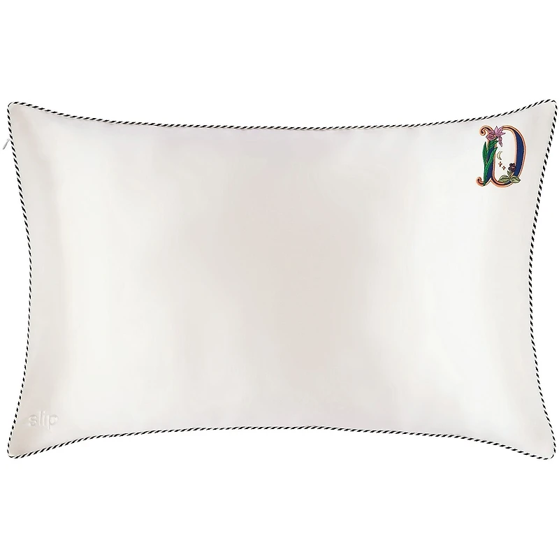 Pure Silk Initial Collection Queen Pillowcase