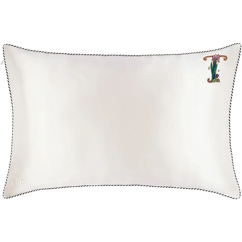 Pure Silk Initial Collection Queen Pillowcase
