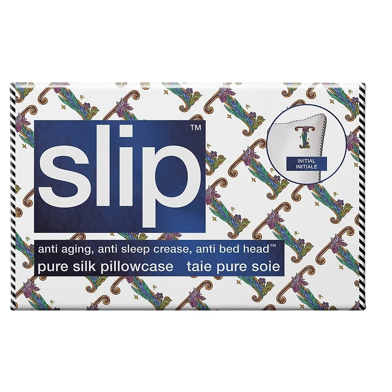Pure Silk Initial Collection Queen Pillowcase