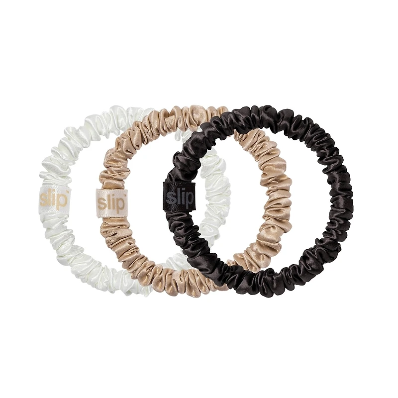 slip chouchous trio pure soie skinny